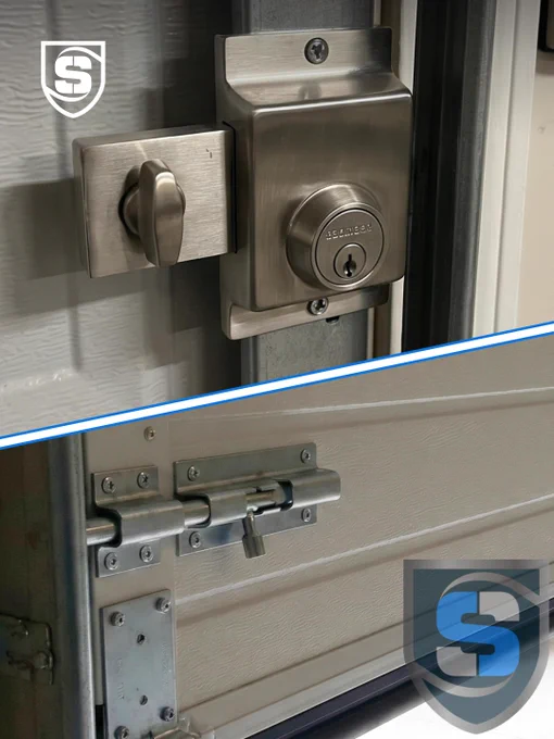 garage door locks, home security, garage break-ins, residential locksmith, garage deadbolt, side door lock