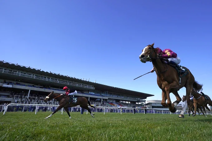 Thundering On is narrowly beaten in the Look de Vega at Ballylinch Maiden. 