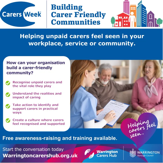 Carers Week 2026 - here to support you