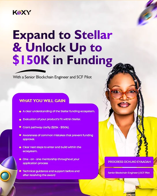 🚀 Have you built a startup and are exploring funding opportunities?

I’ve been contributing to the Stellar ecosystem for over two years as a developer, mentor, technical reviewer, and founder. During this time, I’ve built startups, supported founders, and helped projects navigate ecosystem funding processes.

I’m opening a pre-screening pipeline for teams interested in pursuing Stellar grants.

Selected teams will receive guidance on strengthening their applications and support in preparing for the Stellar grant process and building within the ecosystem.