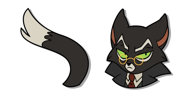 Lackadaisy Mordecai Heller and his Tail Cursor