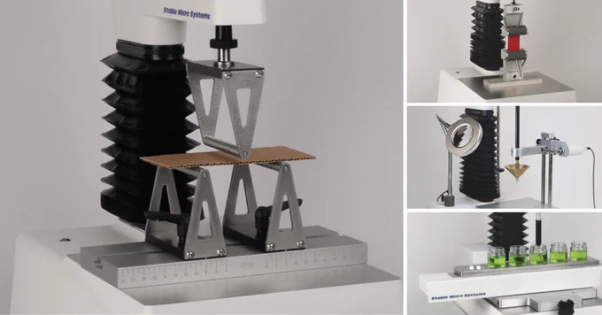 A range of material tests using our Texture analysers