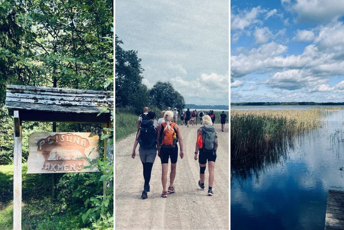 Fotokolaža nu publicitatis i personeiguo arhiva karteņu
