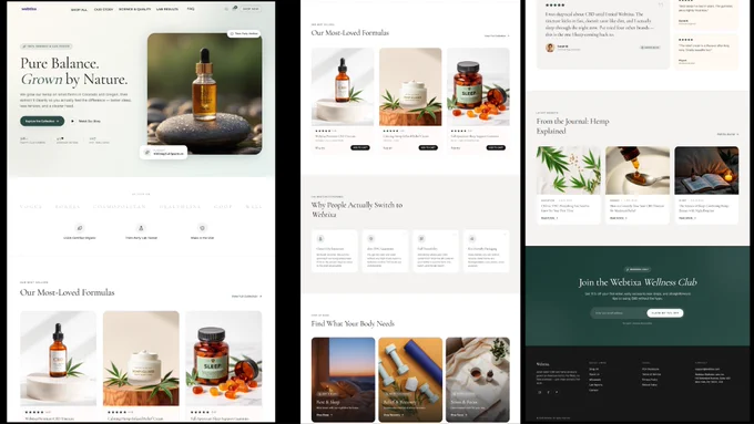 Elevate your wellness brand with a clean, modern, and conversion-focused e-commerce experience. 
Introducing a minimalist wellness store landing page concept designed to showcase organic products with clarity, trust, and elegance. From seamless product discovery to a refined shopping journey, every detail is crafted to enhance user engagement and drive results.  

✨ Minimal Design 
🛒 Optimized Shopping Experience 
🌱 Organic & Wellness Brand Focus 
💻 WordPress Ready  

#WebDesign #EcommerceDesign #WellnessBrand #LandingPageDesign #WordPressDesign