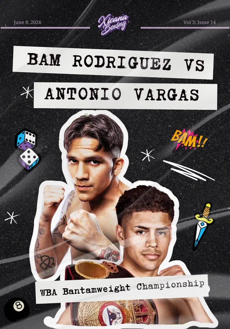 Bam Rodriguez vs Antonio Vargas preview from Xicana Boxing.com