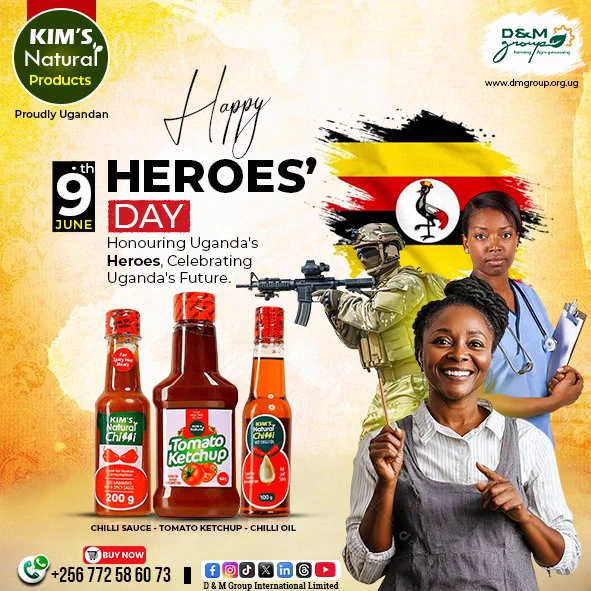 KIM'S NATURAL PRODUCTS are Chilli sauce from Red habanero peppers,Tomato Ketchup from ripened tomatoes and Chilli oil from red habanero chilli peppers,vegetable oil and spices like garlic,cumin,cote meal and others .
products of D & M Group International Limited.