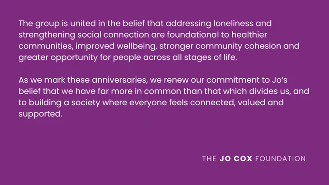 Text emphasizing the importance of addressing loneliness and social connection for healthier communities and wellbeing.