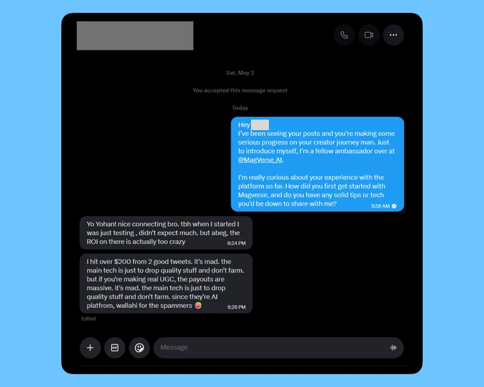 username hidden for privacy concern