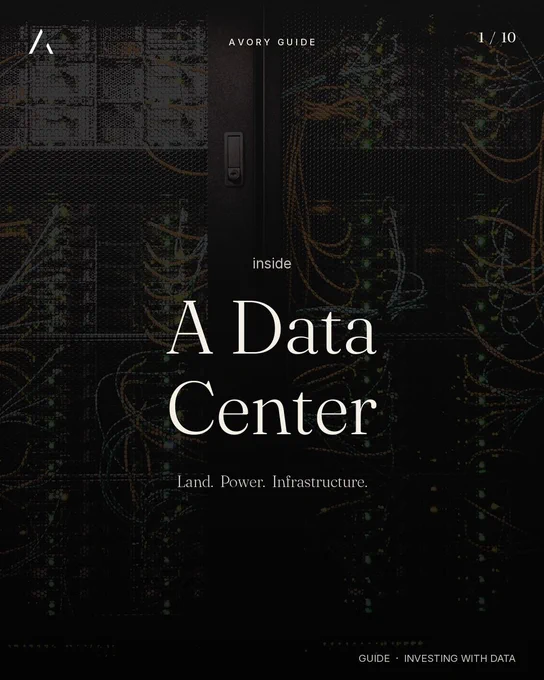 Avory Data Center Guide cover.