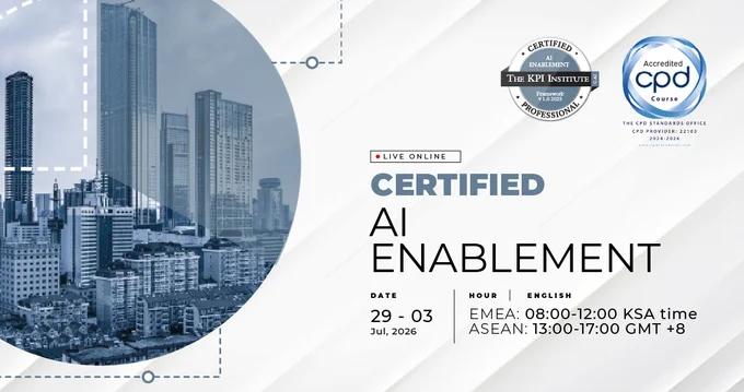  AI adoption is about readiness, strategy, governance, and measurable impact.

The Certified AI Enablement Professional course helps professionals build in-demand skills, covering all from NLP and prompt engineering to AI performance measurement: 