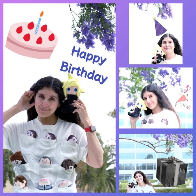 It’s my birthday and #MyXAnniversary! #DBH fandom lore drop: My application to Guinness World Records for the most #DetroitBecomeHuman Connor plushies got rejected for being too niche🙈 That’s okay, I’ll keep calm and carry on with my ita shirt and Cloud Strife! #ConnorArmy #FF7