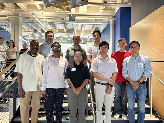 2026 SEI Energy Faculty Fellows with their hosts and students