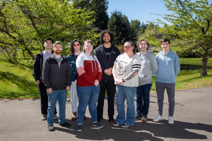 The first graduating class of SPSCC's BS in CS program