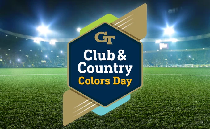 Club and Country Colors Day - Georgia Tech FIFA World Cup 2026 Celebration