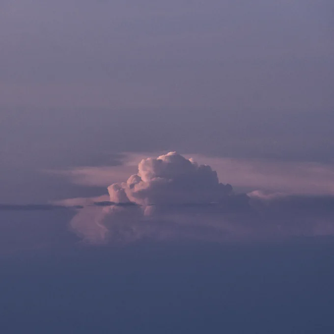 white clouds on blue sky