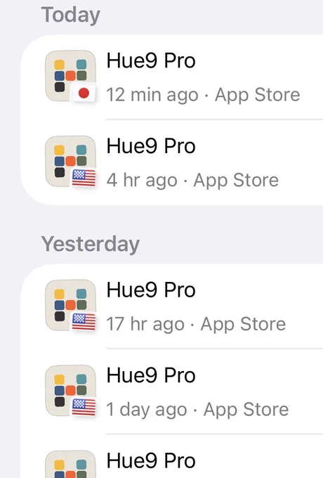 Hue9 sales