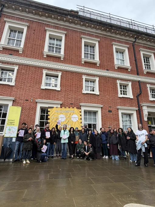 Picket at goldsmiths
