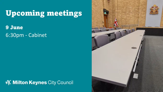 Upcoming meetings

9 June
6:30pm - Cabinet