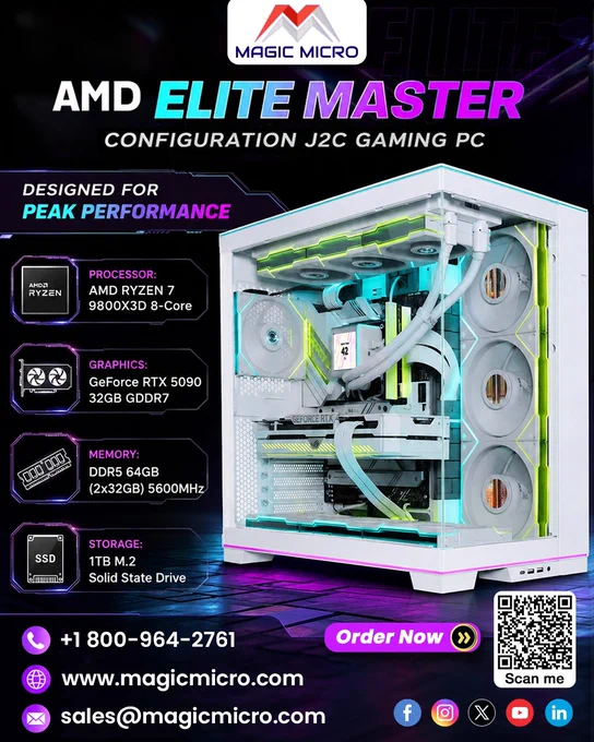 AMD Elite Master Configuration J2C Gaming PC