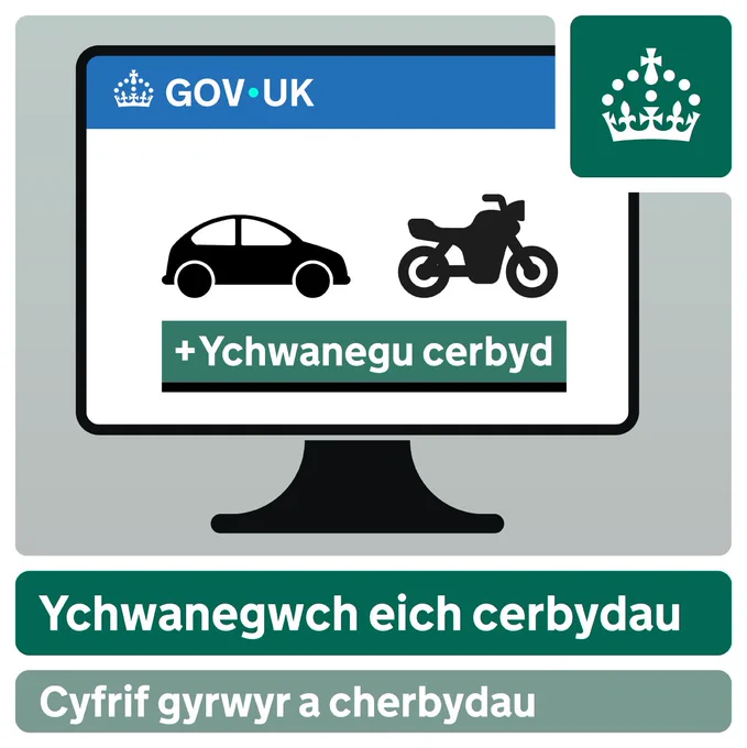 Ychwanegwch eich cerbydau.
Cyfrif gyrwyr a cherbydau.