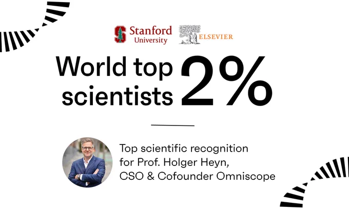 Holger Heyn earns top recognition - World top 2% scientist