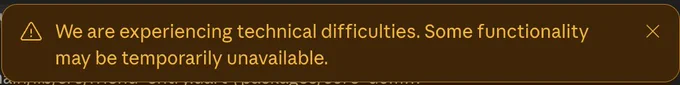 claude down