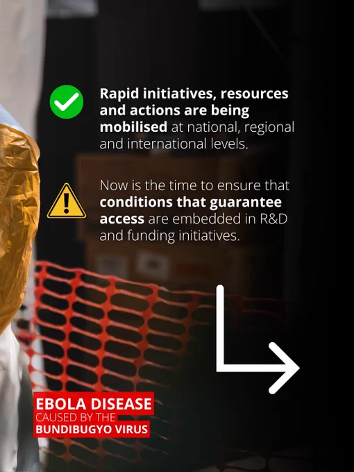 Rapid initiatives, resources and actions are being mobilised at national, regional and international levels.

Now is the time to ensure that conditions that guarantee access are embedded in R&D and funding initiatives.