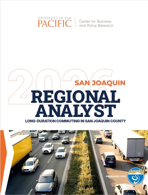 Cover of the latest CBPR report for SJCOG.