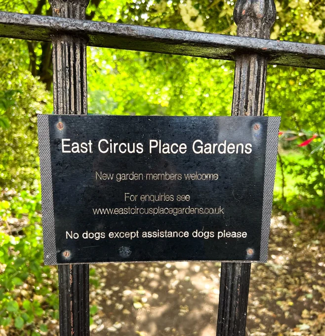 East Circus Place Gardens, Edinburgh