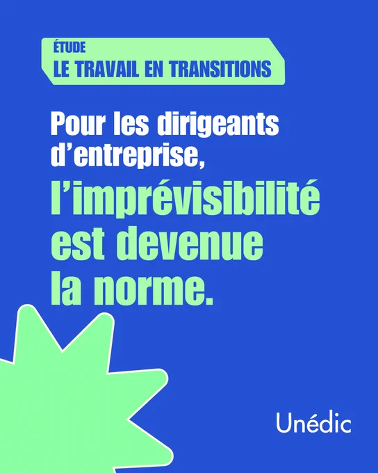 4e édition de l'étude "Le travail en transitions" réalisée avec Elabe auprès de 400 dirigeants d'entreprise.