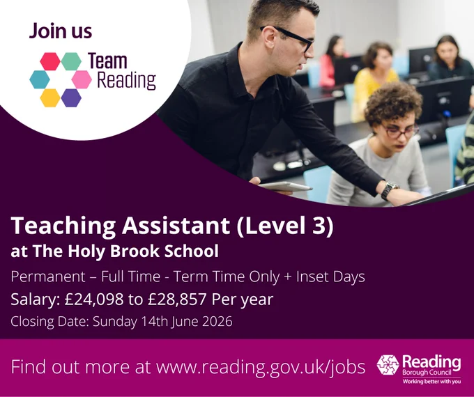 Teaching Assistant - Level 3 (SEN) - The Holy Brook School