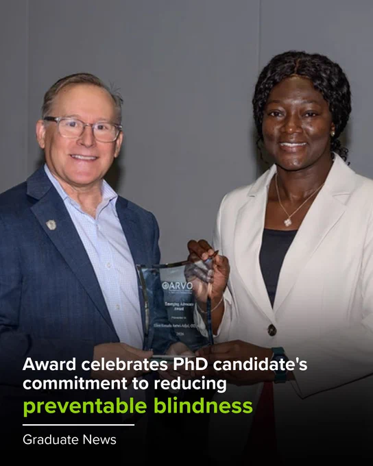 A photo of PhD candidate Ellen Antwi-Adjei.