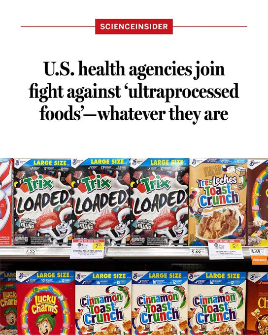 U.S. health agencies join fight against ‘ultraprocessed foods’—whatever they are