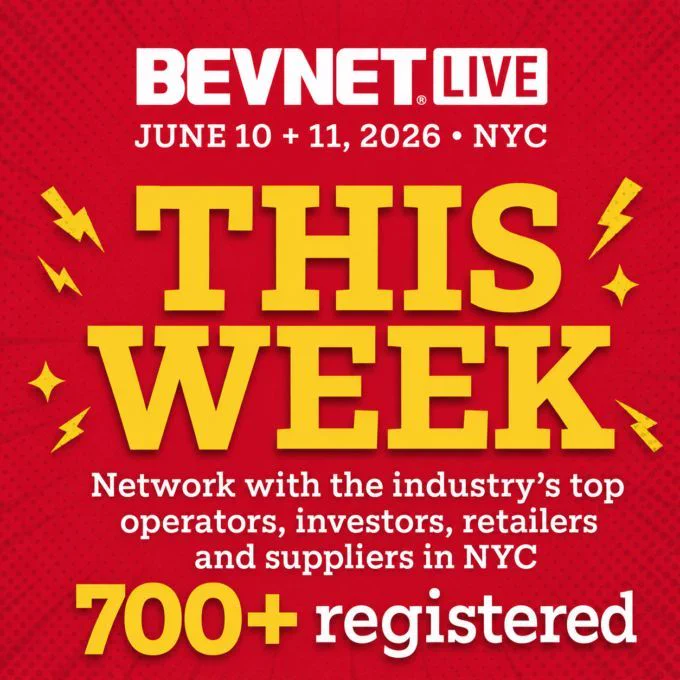 BevNET Live NYC Takes Place This Week! Join More Than 700 Beverage Professionals