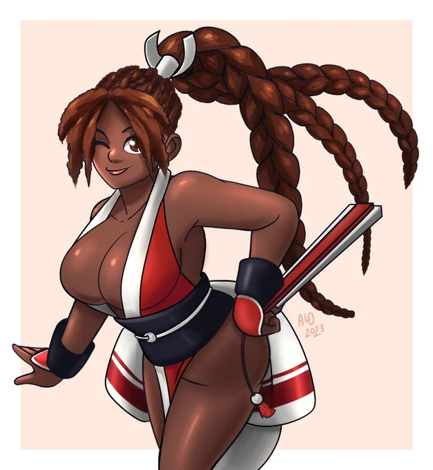 Mai Shiranui from KOF/Fatal Fury