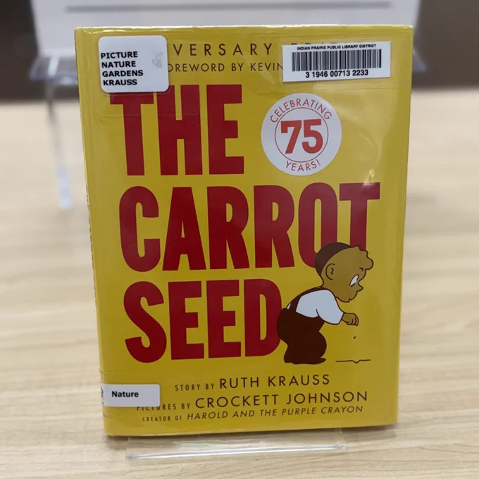 The Carrot Seed by Ruth Krauss book.