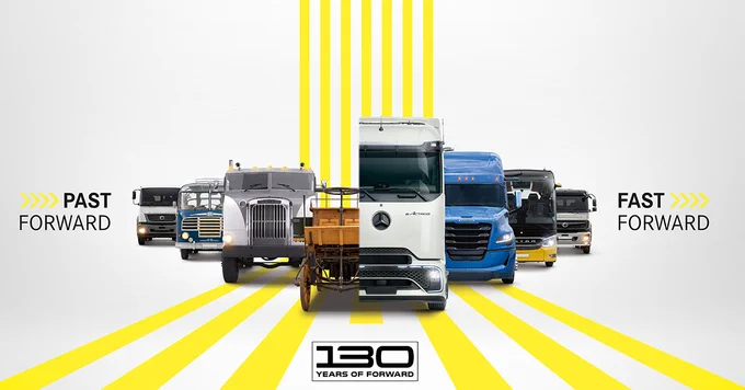 Daimler Truck Celebrates 130 Years. 