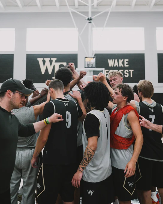 Wake Forest men’s basketball first summer practice