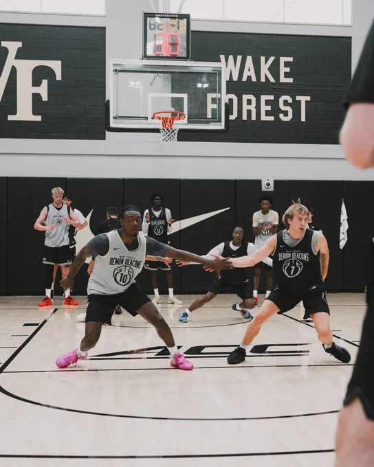 Wake Forest men’s basketball first summer practice
