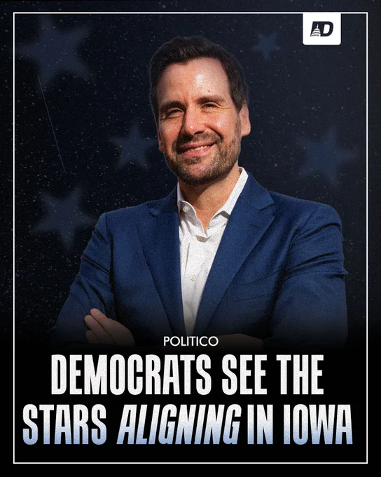 Politico: Democrats see the stars aligning in Iowa