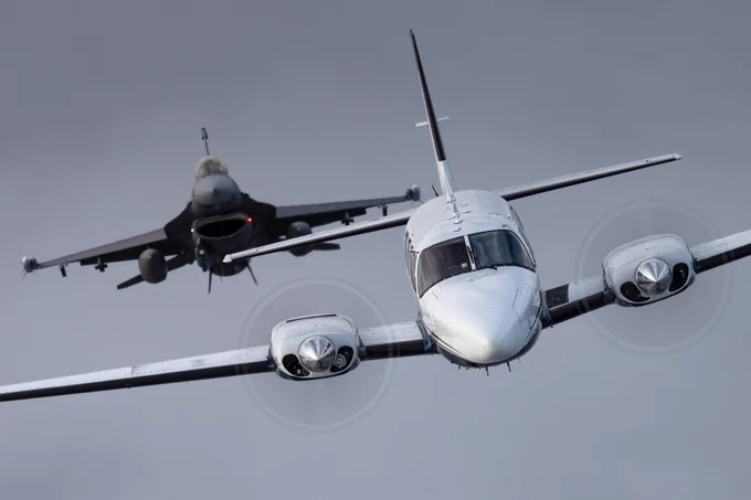 Imagery of NORAD track of interest (TOI) intercept demonstration.