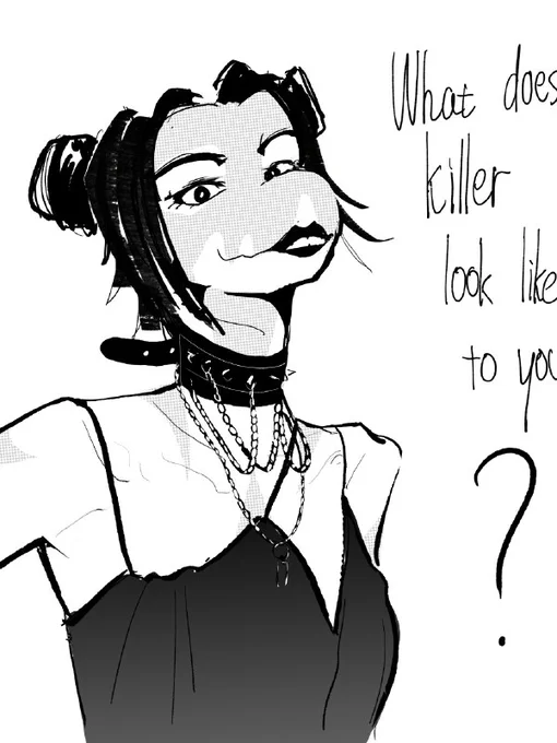 Sketch of my OC Nita.