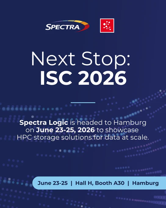 Meet Spectra Logic at ISC 2026 in Hamburg