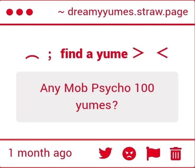 Any Mob Psycho 100 yumes?