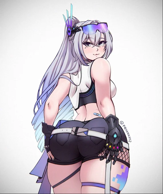 Silver Wolf honkai star rail fanart
