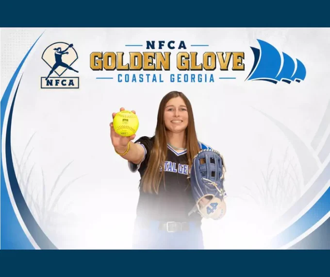 Coastal Georgia junior Rily Andrews wins Gold Glove Award