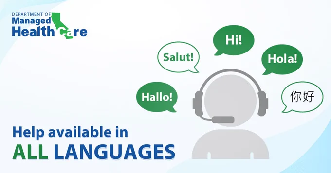 Help available in all languages.