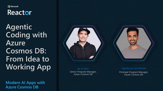 Agentic Coding with Azure Cosmos DB: From Idea to Working App