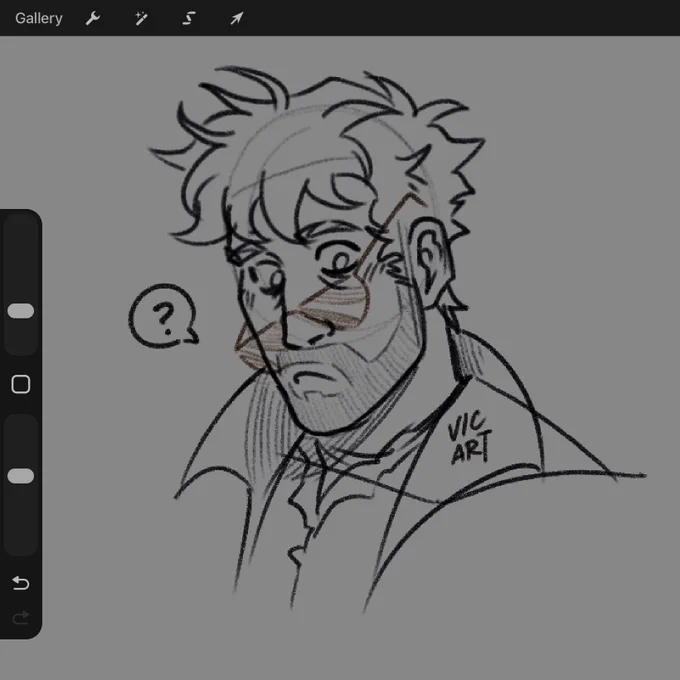 Ryland Grace doodle by VicArt from Project Hail Mary