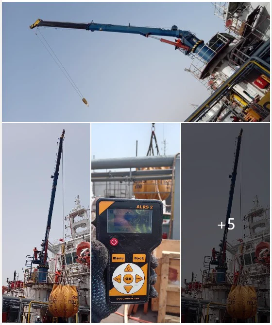 Crane Load Test & Wire Rope Replacement Successfully Completed

We are pleased to announce the successful completion of the inspection, wire rope replacement, load testing, and certification of a 2-Ton SWL Telescopic Boom Crane onboard a vessel at Damen Shipyards.

During the inspection, our team identified damage to the crane's existing wire rope. To ensure continued safe and reliable operation, an 85-meter galvanized wire rope was supplied and installed in accordance with marine industry standards and manufacturer requirements.

Following the replacement, the crane underwent a comprehensive load test and functional operational test. All crane functions were thoroughly evaluated and performed satisfactorily, confirming that the equipment was operating safely within its rated Safe Working Load (SWL) limits.

Upon the successful completion of all inspection and testing activities, the crane and wire rope were certified, and the necessary approval certificates were issued in compliance w